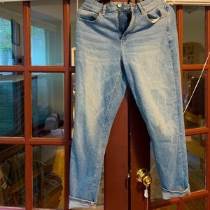American Eagle stretch mom jeans